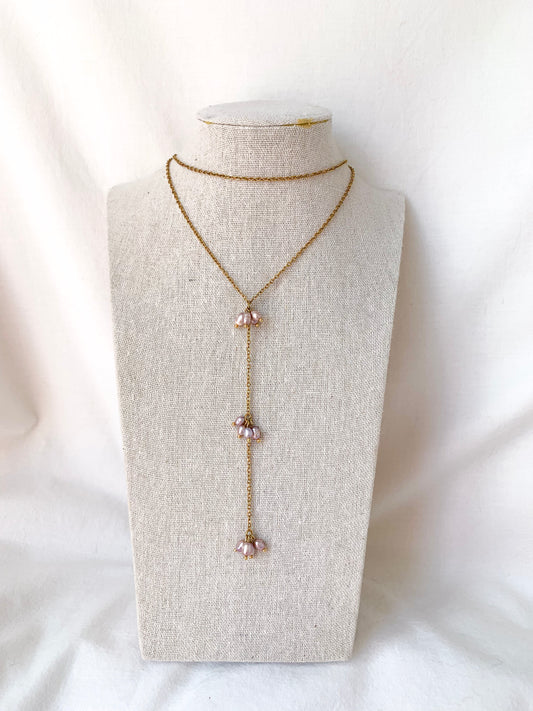 Collar Triple Perlas