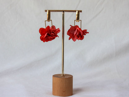 Pendientes Gardenia