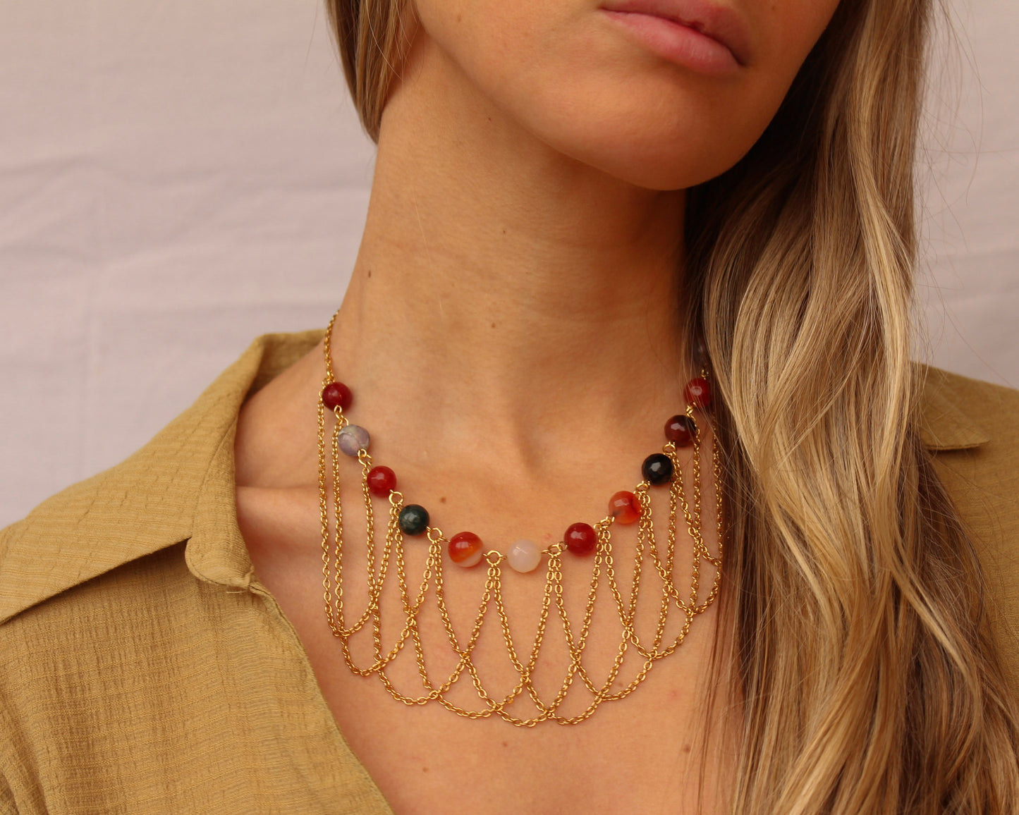 Collar Telma multicolor