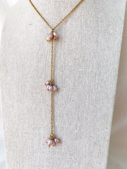 Collar Triple Perlas