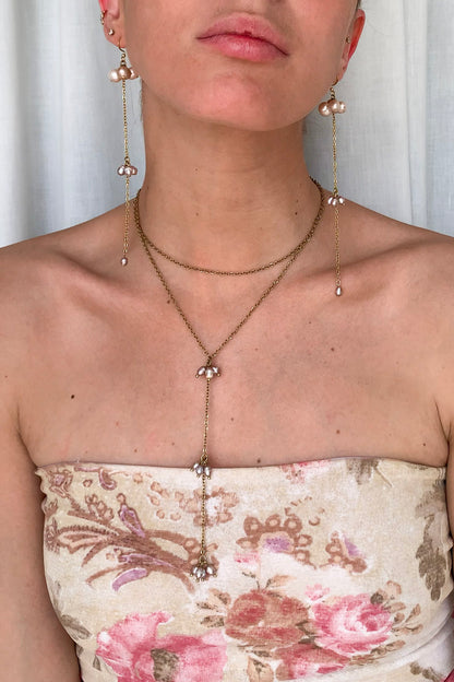 Collar Triple Perlas